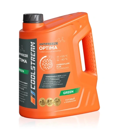 Антифриз CoolStream Optima G11 готовый -40 зеленый 5 л 
